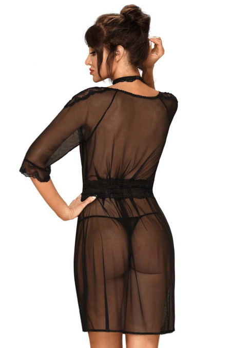 Халатик с аксессуарами Obsessive Lucita Peignoir