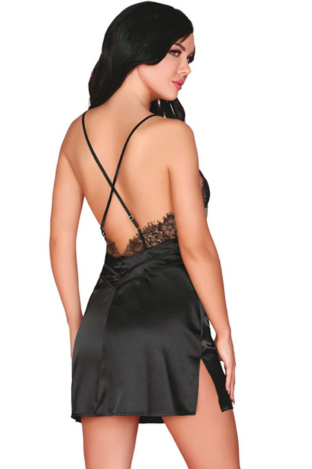 Атласна сорочка з стрінгами Livia Corsetti Emiliana