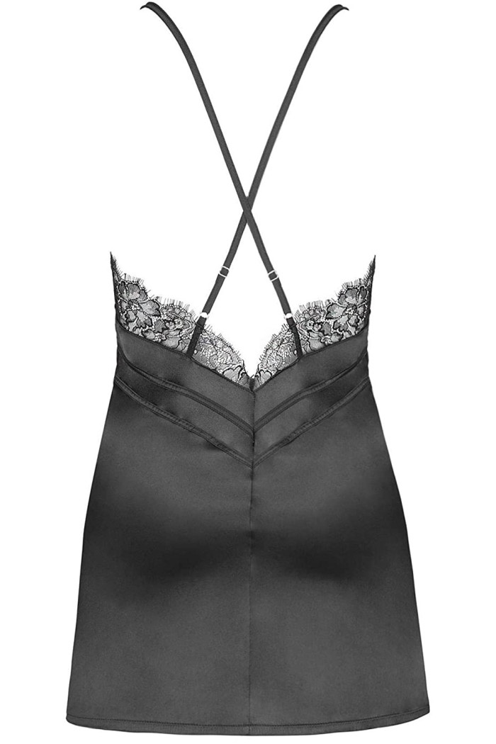 Атласна сорочка з стрінгами Livia Corsetti Emiliana