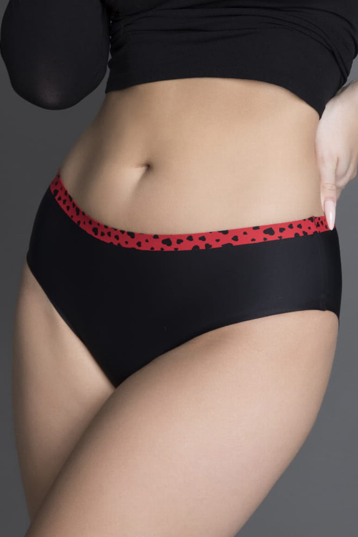 Трусики безшовні з сердечками Julimex BELTIE Amore