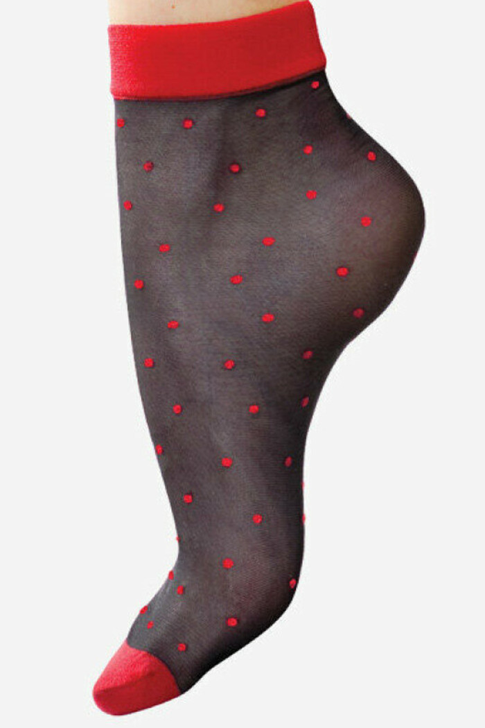 Шкарпетки в дрібний горох Lores Pois Rossi 20d