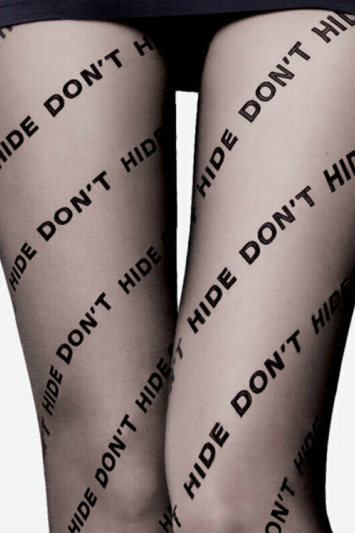 Колготки с принтом Lores Don't Hide 20Den