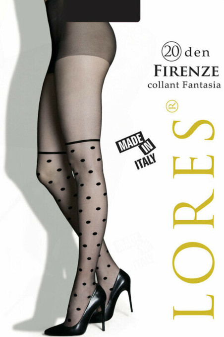 Колготки в горошок Lores Firenze 20d