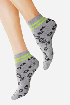 Носочки с леопардовым принтом Lores Fun Calzino