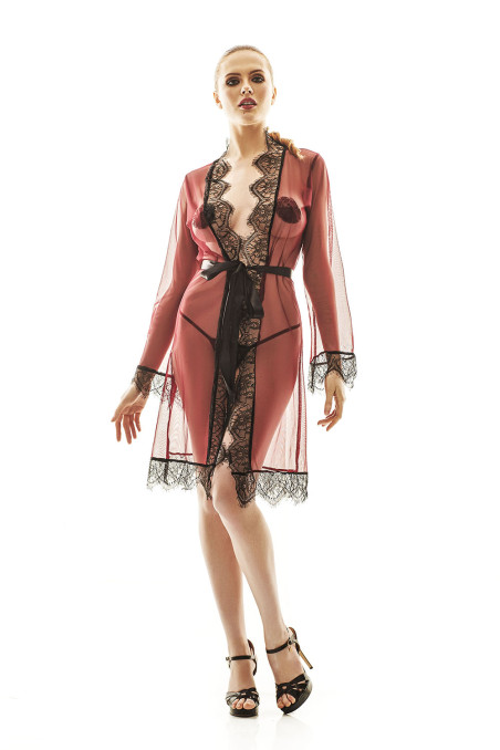 Спокусливий пеньюар з мереживом Anais Florella