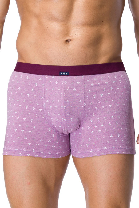 Мужские трусы-боксеры с принтом KEY MXH 810 A21