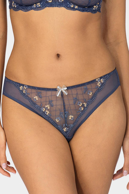 Трусики-бразилиана Ewa Bien Tamal C511 Blue