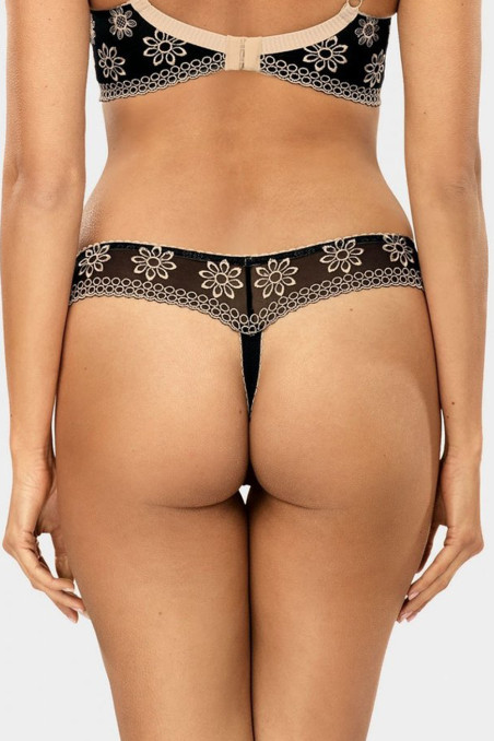 Трусики-стрінг мереживні Ewa Bien Avero C201