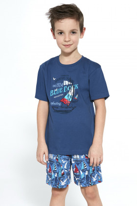 Пижама для мальчика с шортами CORNETTE 789/96 Blue dock