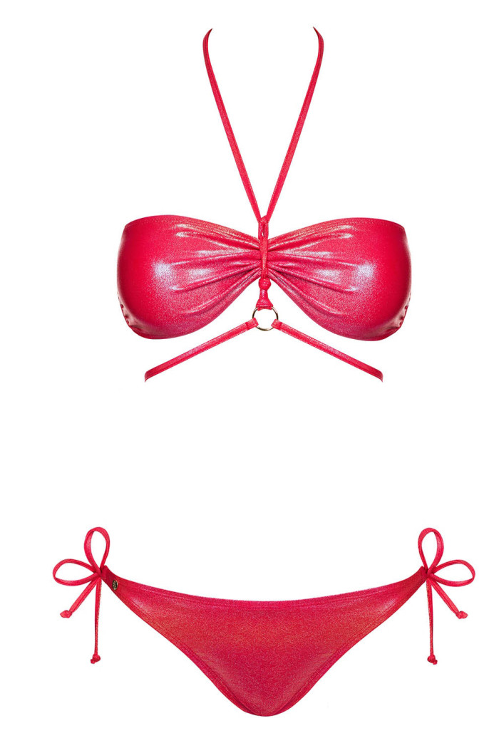 Купальник-бікіні роздільний на зав'язках Obsessive Coralya