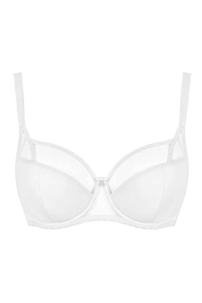 Бюстгальтер полумягкий белый Kinga Sophie BC-676