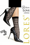 Шкарпетки з написами Love Lores Love Calzino 20d