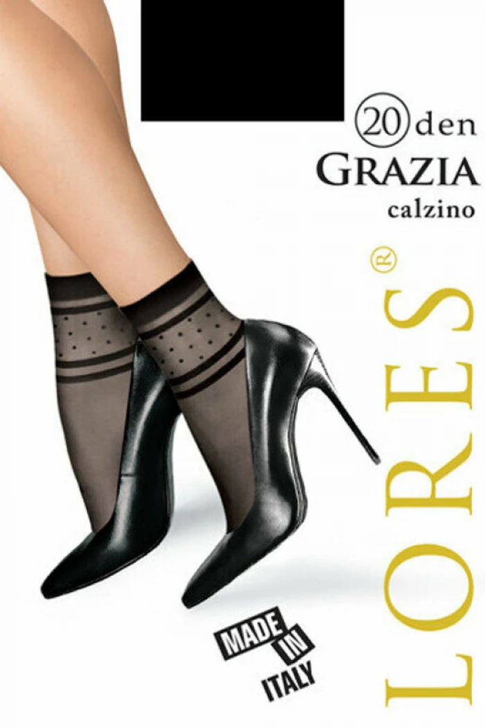 Шкарпетки з візерунком Lores Grazia Calzino 20d