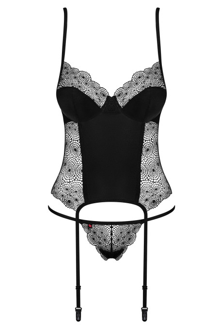 Корсет с трусиками Obsessive Sharlotte corset