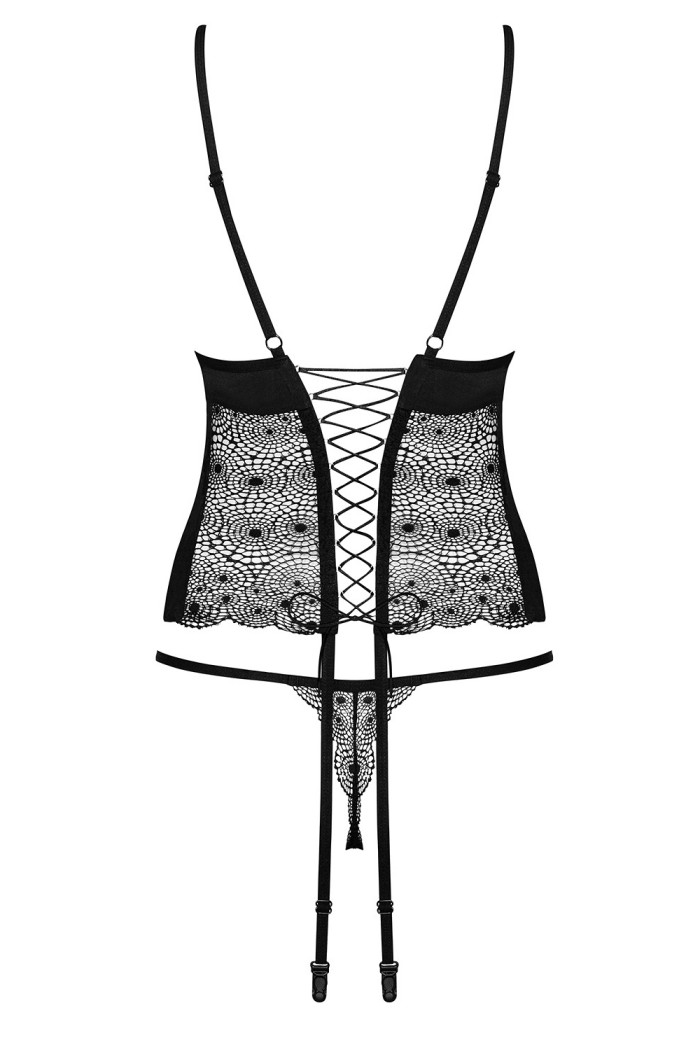 Корсет з трусиками Obsessive Sharlotte corset