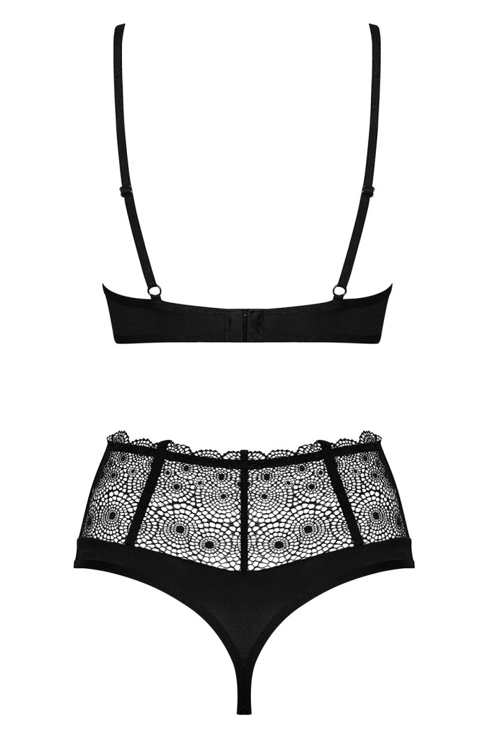 Комплект з високими трусиками Obsessive Sharlotte set