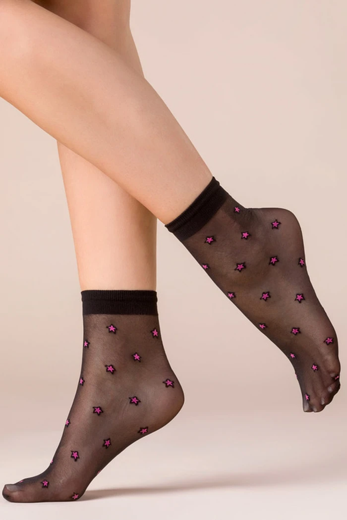 Шкарпетки жіночі з принтом Зірки Gabriella Stars Color
