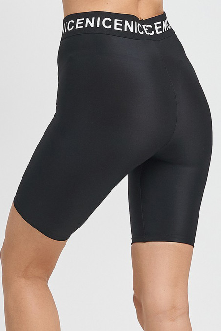 Треки-велосипедки с принтованной резинкой Issa Plus 7770