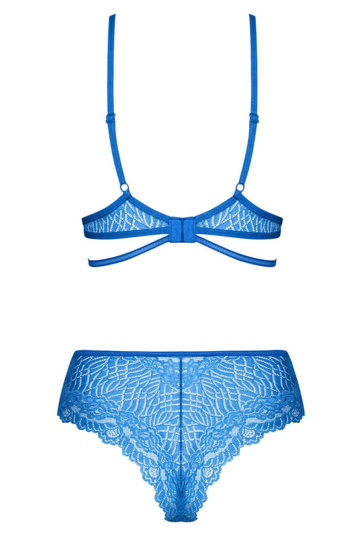 Комплект мереживний Obsessive Bluellia set