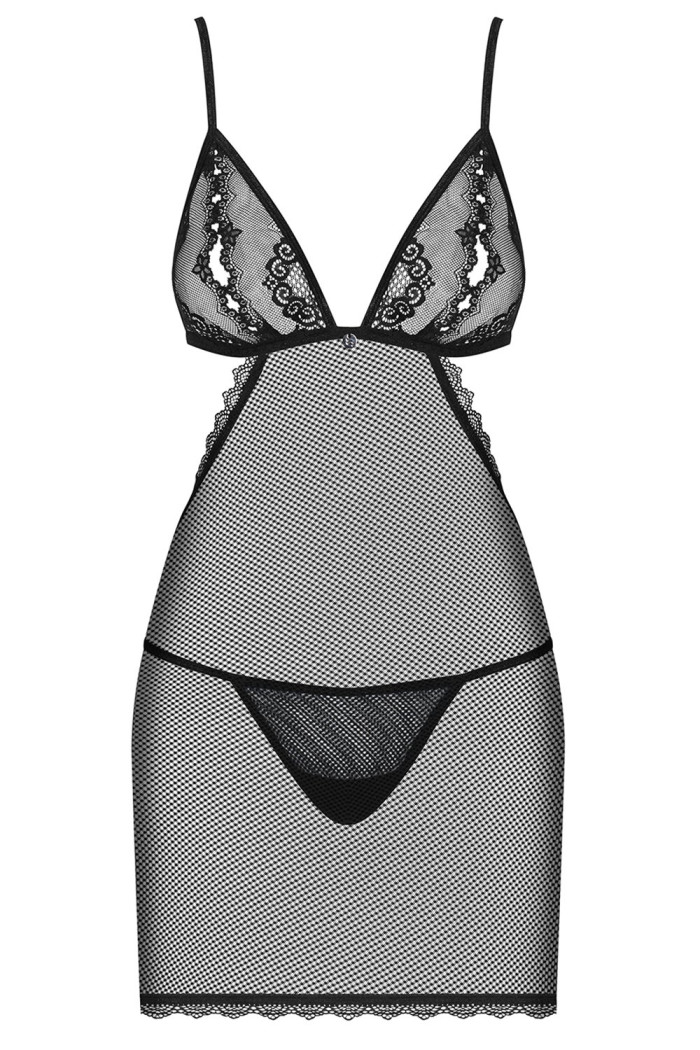 Сорочка с трусиками Obsessive Millagro chemise
