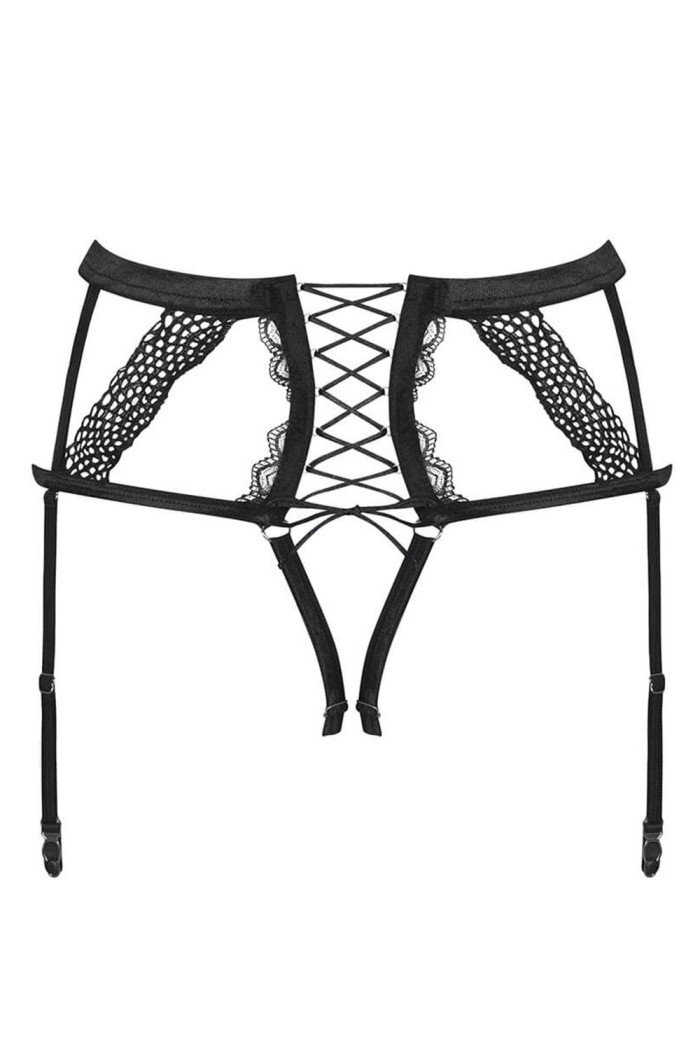 Трусики-пояс с вырезом Obsessive Bravelle