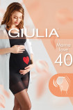 Колготки для беременных с сердечком Giulia Mama Love 40 model 2