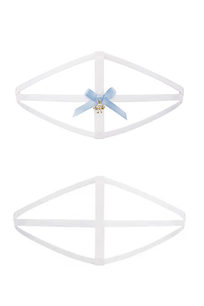 Підв'язка на ногу з бантиком Obsessive A760