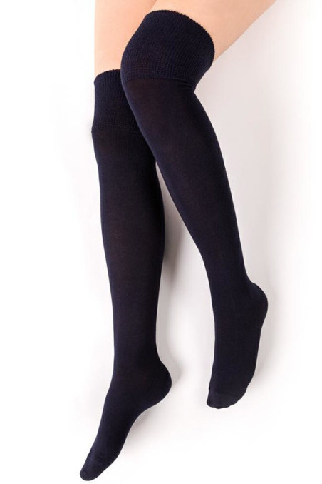 Високі гольфи-заколінки бавовняні Steven 076