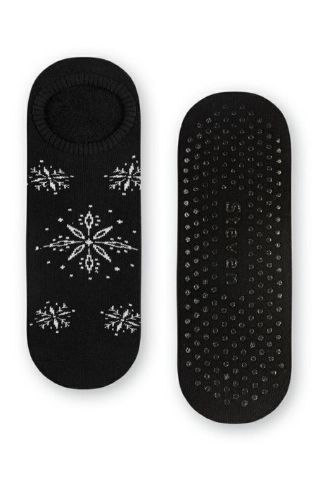 Махрові шкарпетки-сліди ABS Steven 132 Snowflake