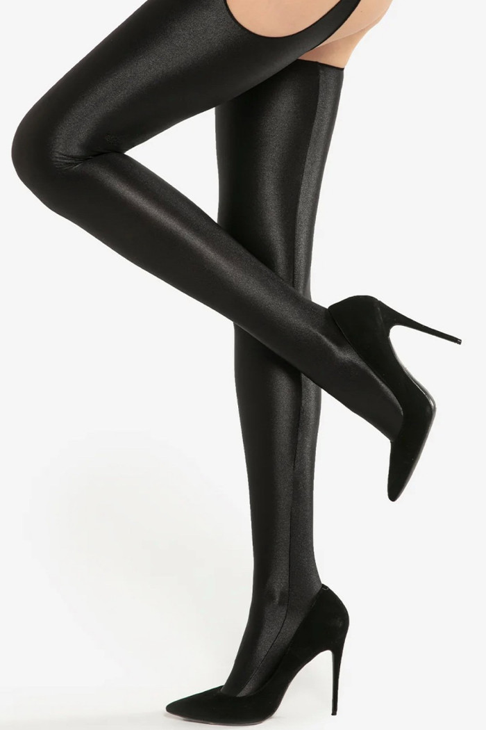 Панчохи глянцеві з поясом Gatta Casandra