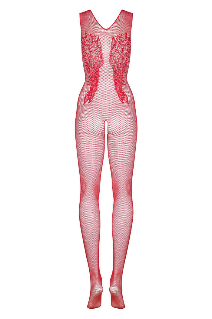 Бодістокінг-сітка з візерунком "крила" Obsessive N112