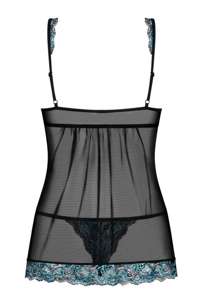 Пеньюар з трусиками Obsessive Amanta babydoll