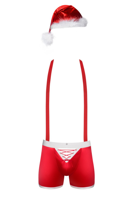 Комплект новорічний чоловічий Obsessive Mr Claus