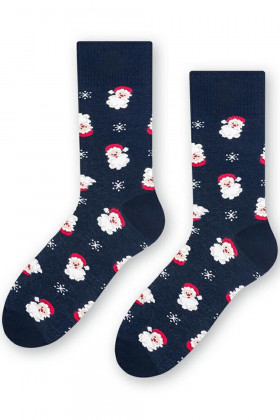 Шкарпетки новорічні чоловічі STEVEN 136 Santa