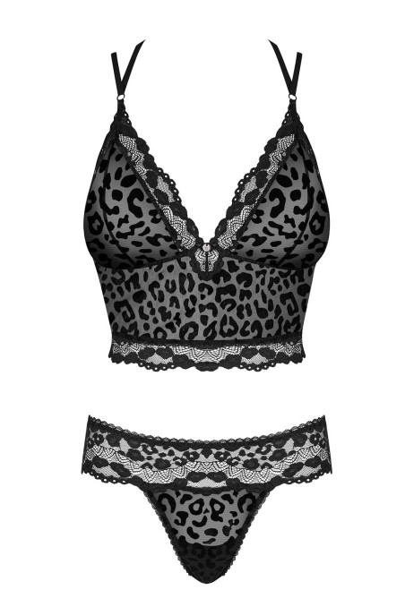 Комплект мереживний Obsessive Giully set