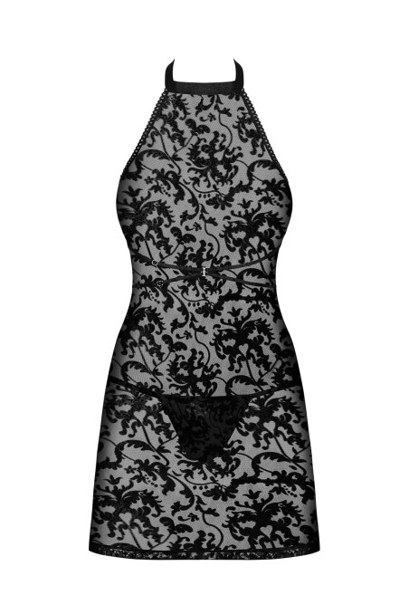 Прозрачная сорочка с трусиками Obsessive Softily chemise