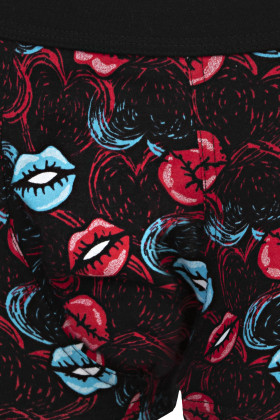 Трусы-боксеры с принтом Поцелуи Cornette 010/72 Hot Lips