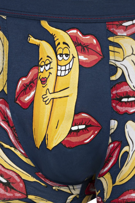 Труси-боксери з принтом Банани Cornette 010/70 Bananas