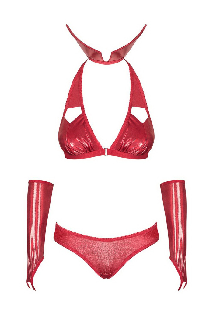 Костюм із латекса "Леді Вамп" Obsessive Vampines