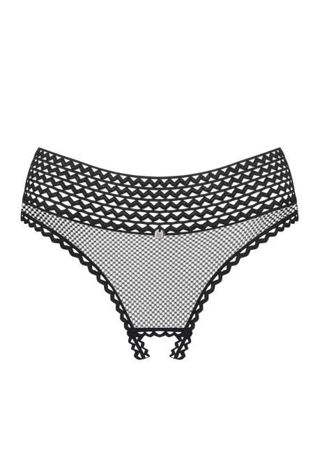 Трусики з вирізом Obsessive Strapelie