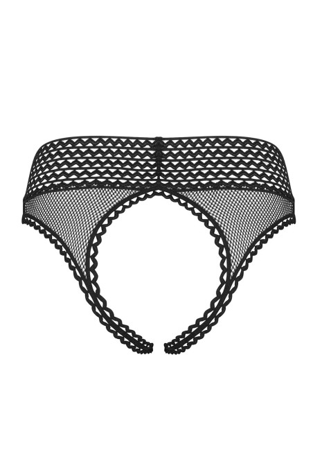 Трусики з вирізом Obsessive Strapelie