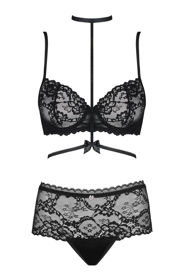 Комплект мереживний Obsessive Raquelia set