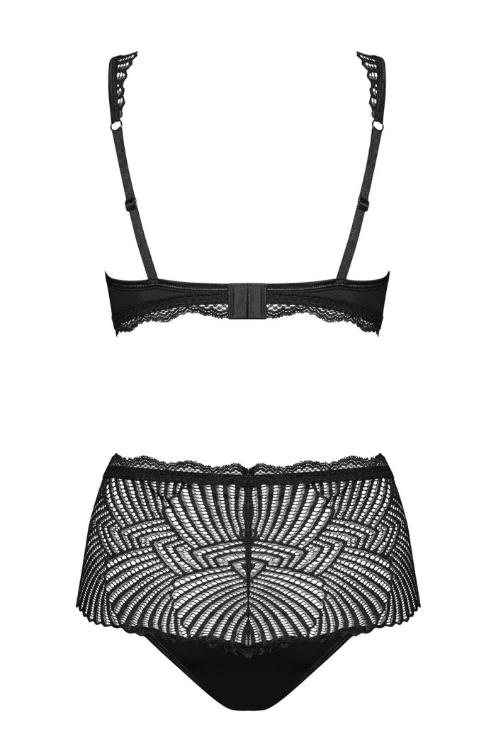 Комплект з високими трусиками Obsessive Klarita set