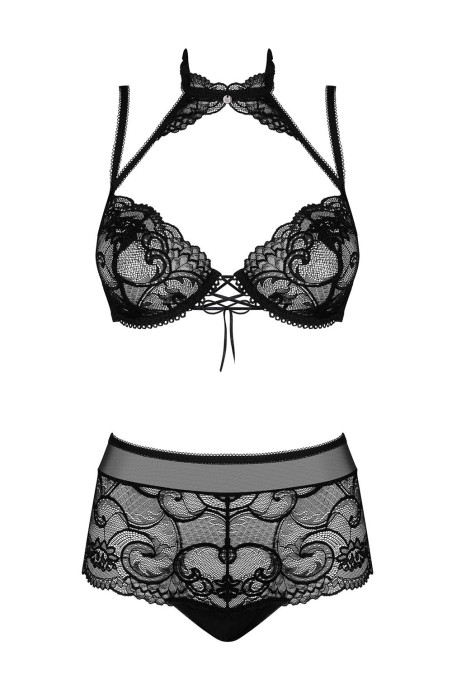 Комплект мереживний Obsessive Elizenes set