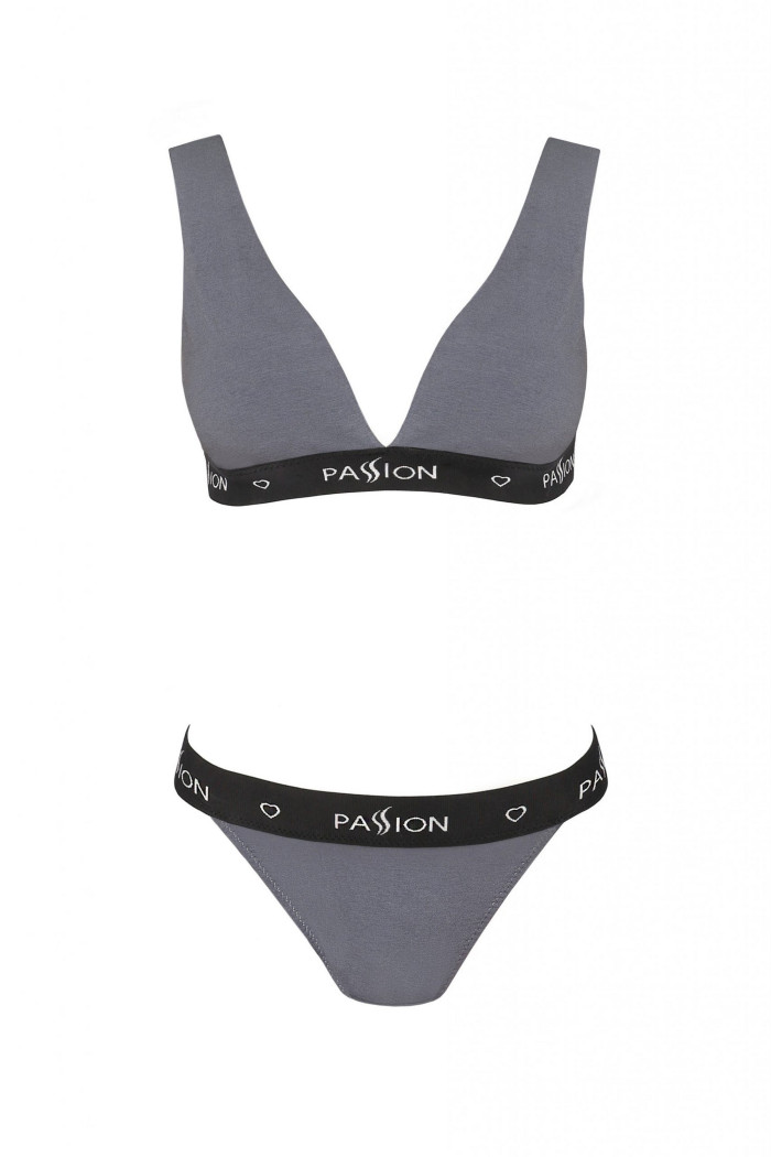 Бюстгальтер-топ хлопковый с глубоким декольте Passion PS015