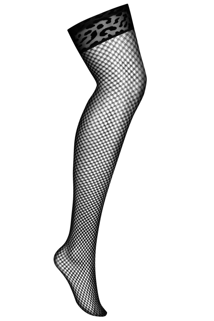 Панчохи в сітку великого розміру Obsessive Jagueria