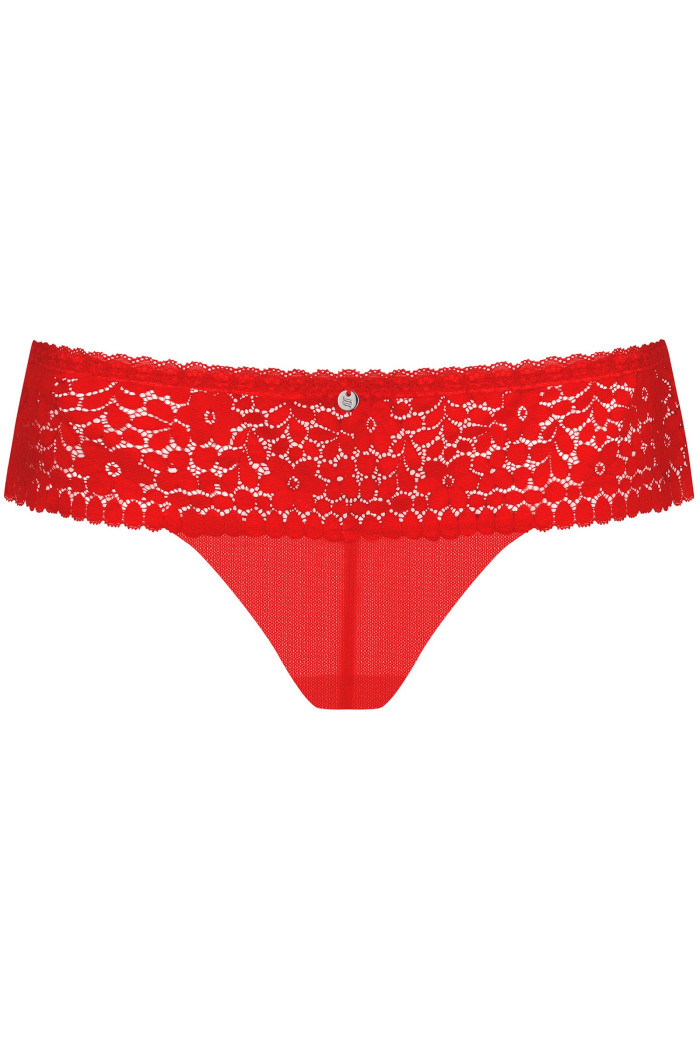 Високі трусики великого розміру Obsessive Blossmina