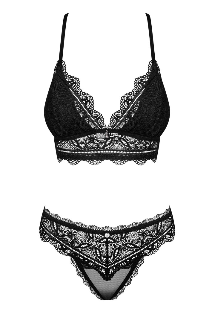 Комплект кружевной Obsessive Renelia set