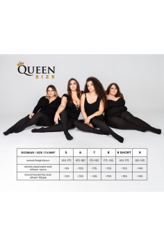 Колготки плотные большого размера цветные Mona Elizabeth ll 70 | InSecret.ua 2