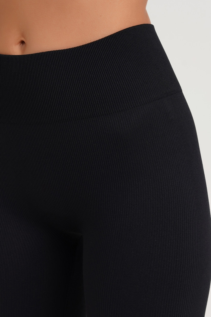 Треки-велосипедки в рубчик GIULIA Tracks Rib Nero